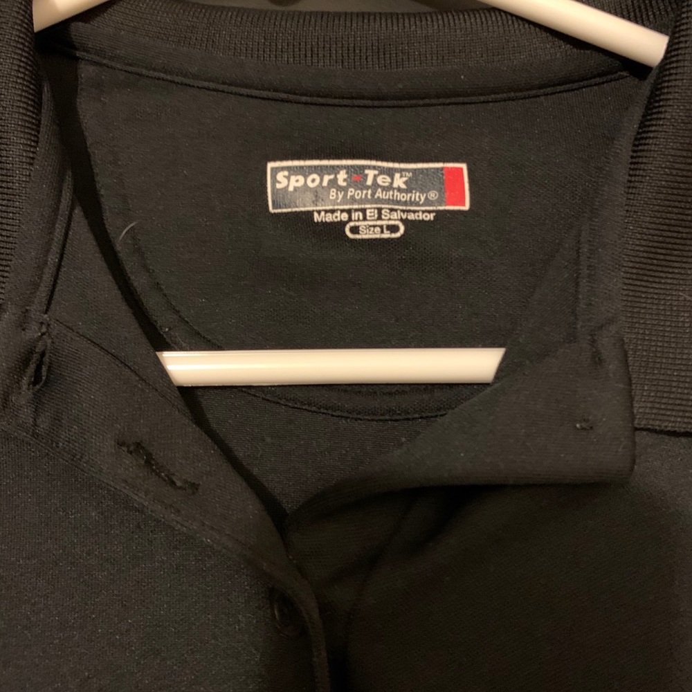 Sport tech collared shirt